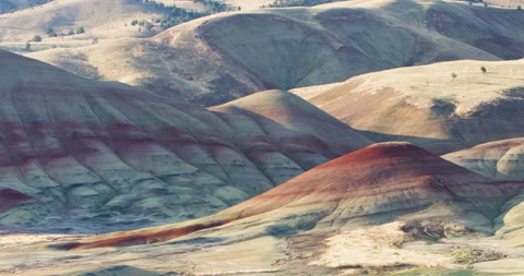 RED Epic- Painted Hills Video stock 141938042