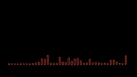 Red Equalizer Stock Footage 302373707
