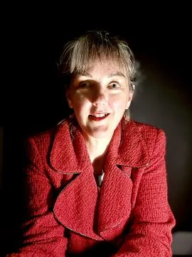 Red for an evening Foto stock