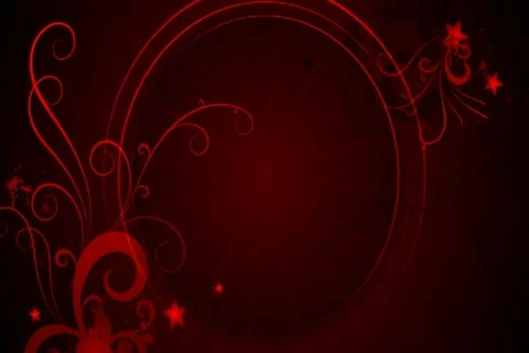 Red Evolution Flourish Background 02 Widescreen Stock Footage 10870858