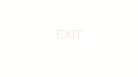 Red EXIT Text Blinking on Clean White Background Signaling Emergency, Dange.. 库存影片 329186474