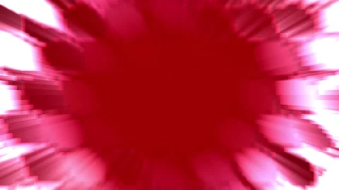 Red explosion effect on white background Stock Footage 332234412