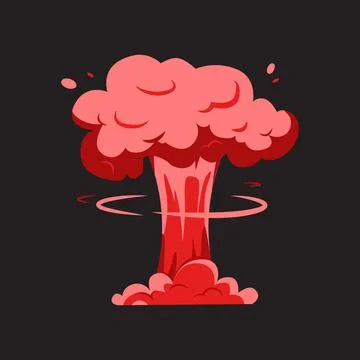 Red explosions of flames and fire design vector Illustrazione stock
