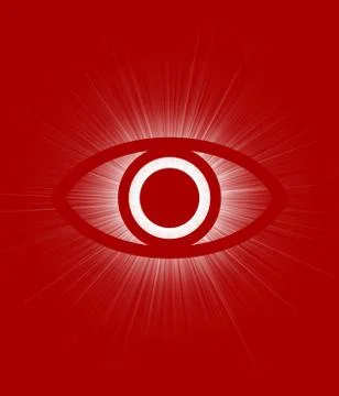 Red Eye Stock Illustration