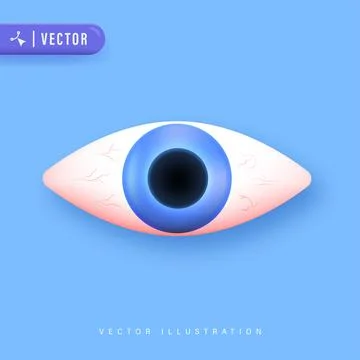 Red Eye Stock Illustration