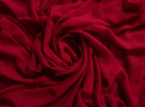 Red Fabric Background Texture 스톡 사진