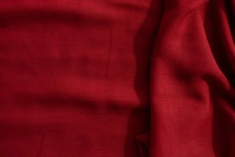 Red Fabric Background Texture Stock Photos