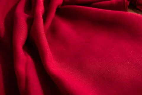 Red Fabric Background Texture Stock Photos
