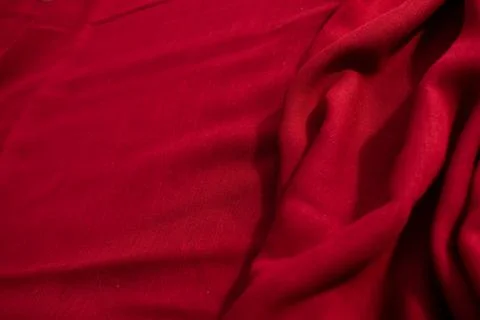 Red Fabric Background Texture 스톡 사진