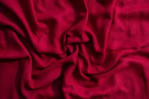 Red Fabric Background Texture Stock Photos