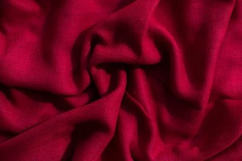 Red Fabric Background Texture Stock Photos