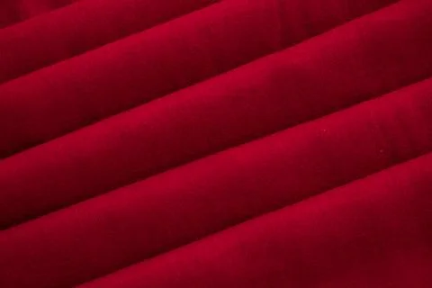 Red Fabric Background Texture Foto stock