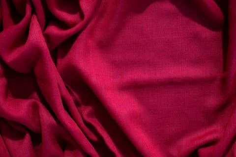 Red Fabric Background Texture Stock Photos
