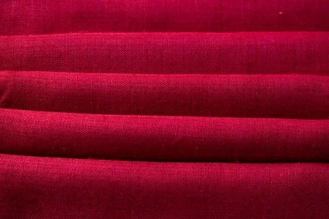 Red Fabric Background Texture Stock Photos
