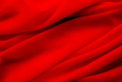 Red Fabric Background Texture Silk Linen Cloth Satin Luxury Abstract Stock Photos