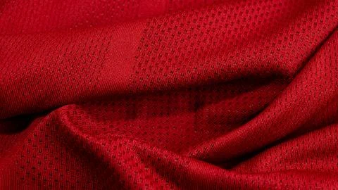 Red fabric cloth texture. Suitable as a background Stock Photos
