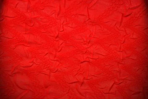 Red fabric Stock-Fotos