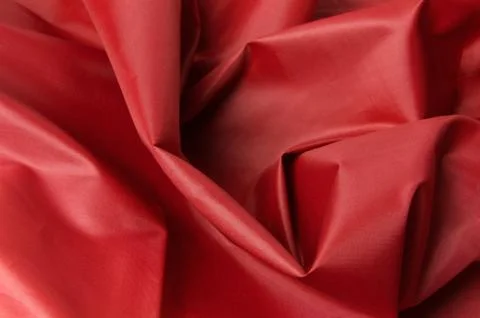 Red fabric Stock Photos