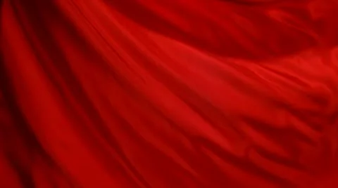 Red fabric, Slow Motion Stock Footage 9297514