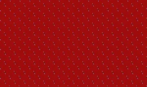 Red fabric with small white and black dotted pattern Stock Illustration