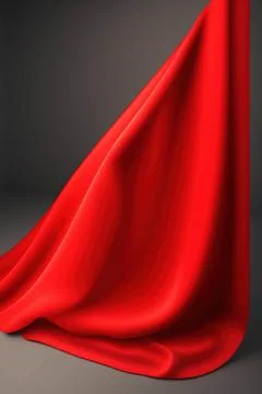 Red fabric textile texture background Stock Illustration