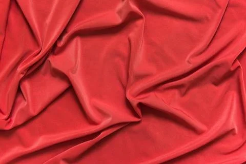 Red fabric texture background Photos