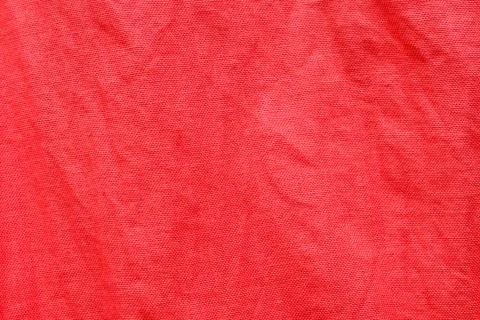 Red Fabric Texture Background Stock Photos
