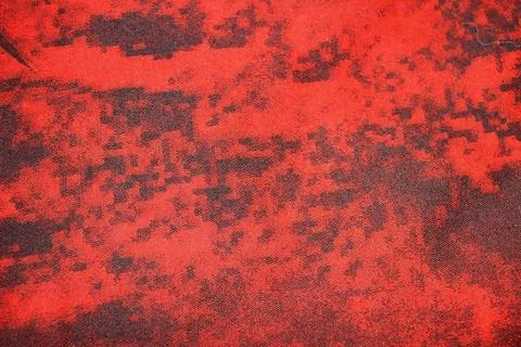 Red fabric texture with an unusual pattern Stock Photos