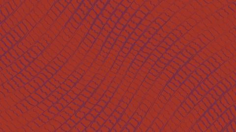 Red fabric texture with a woven grid pattern Stock Illustration
