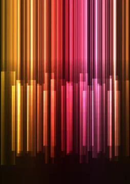 Red falling speed bar overlap in dark background Stock Illustration