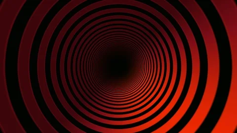 Red fast tunnel Stock Footage 98174506