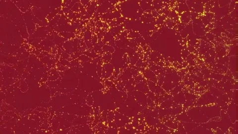 Red festive sparkling Christmas background copy space Stock Footage 252846989