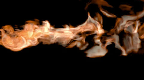 Red fire abstract video Stock Footage 35628056