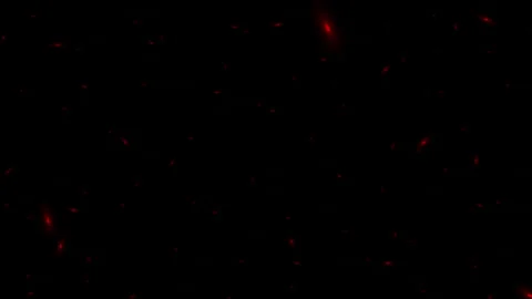 Red Fire Ash and Burning Ember Particles, Epic Battle Atmosphere in 4K Stock Footage 334716595