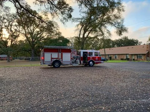 Red Fire Engine Stock Photos
