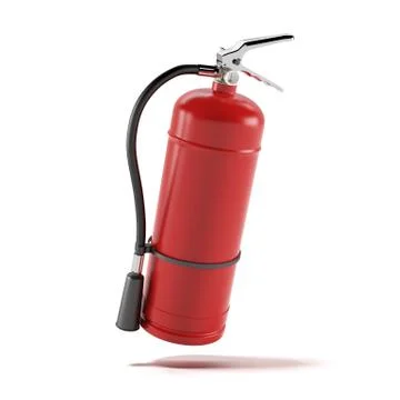 Red fire extinguisher Stockillustratie