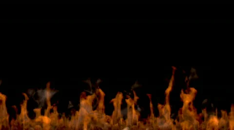 Red fire, high-definition 3d render Vidéo 651499