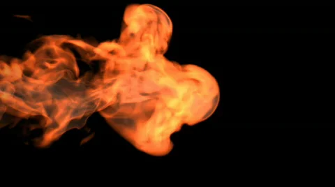 Red fire, high-definition 3d render 動画素材 651509