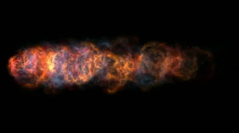 Red fire, high-definition 3d render 動画素材 12546446