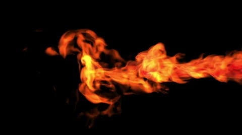 Red fire, high-definition 3d render 스톡 동영상 25412049