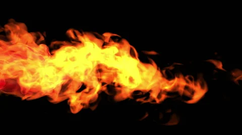Red fire, high-definition 3d render 動画素材 54544460