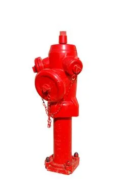  red fire hydrant  Foto stock