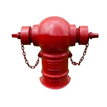 The red fire hydrant Stock Photos