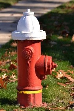 Red Fire Hydrant Stock Photos