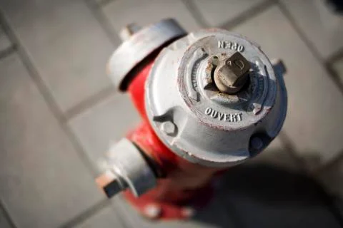 Red Fire Hydrant Stock Photos
