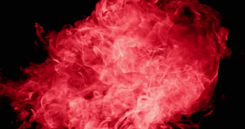 Red Fire Transition Stock Footage 172292720