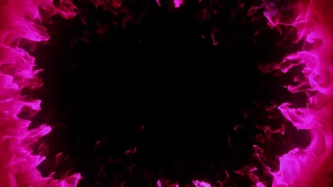 Red Fire Transition Overlay - High Quality Stock Footage Stock Footage 310750042