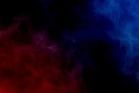 Red fire versus blue ice dynamic abstract background with star texture Stock Illustration