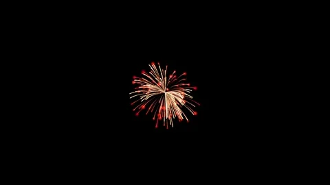 Red Fire works Video stock 303050458