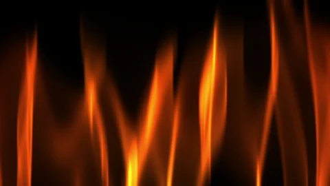 Red FireFlame Stock Footage 89593838